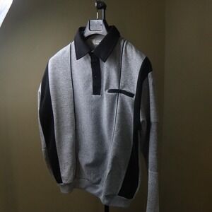 VTG Classics By Palmland Men's Size M Collared Sweater Striped Cosby Style